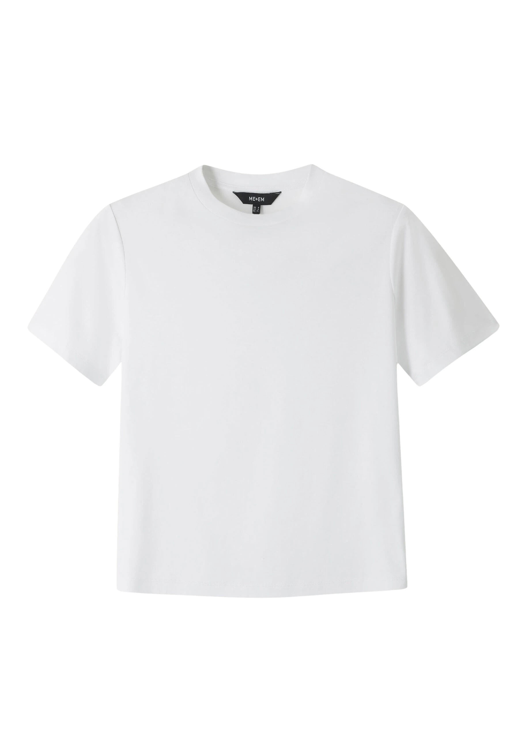 ME+EM Relaxed Tee in Bright White