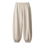 Me and Em ME+EM Relaxed Track Pant in Oatmeal