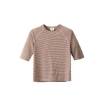 Me and Em ME+EM Slim Fit Raglan Tee in Cinnamon/Light Cream Top