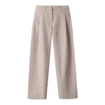 Me and Em ME+EM Summer Clever Trouser in Cocoa Brown/Light Cream