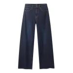 Me and Em ME+EM Ultimate Wide-Leg Jean in Rinse Wash