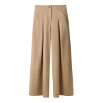 Me and Em ME+EM Very Wide-Leg Trouser in Light Caramel