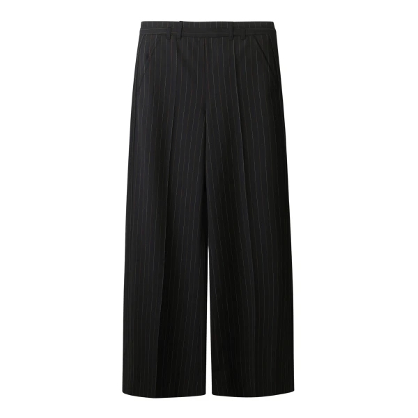 Me and Em ME+EM Wide-Leg Trouser in Black