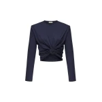Magda-Butrym-Knotted-longsleeve-jersey-blouse-in-navy-1-scaled81383_nobg Magda Butrym Knotted longsleeve jersey blouse in navy