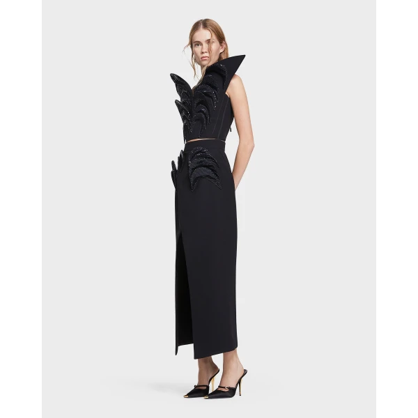 Maticevski Moontide Skirt, view 3