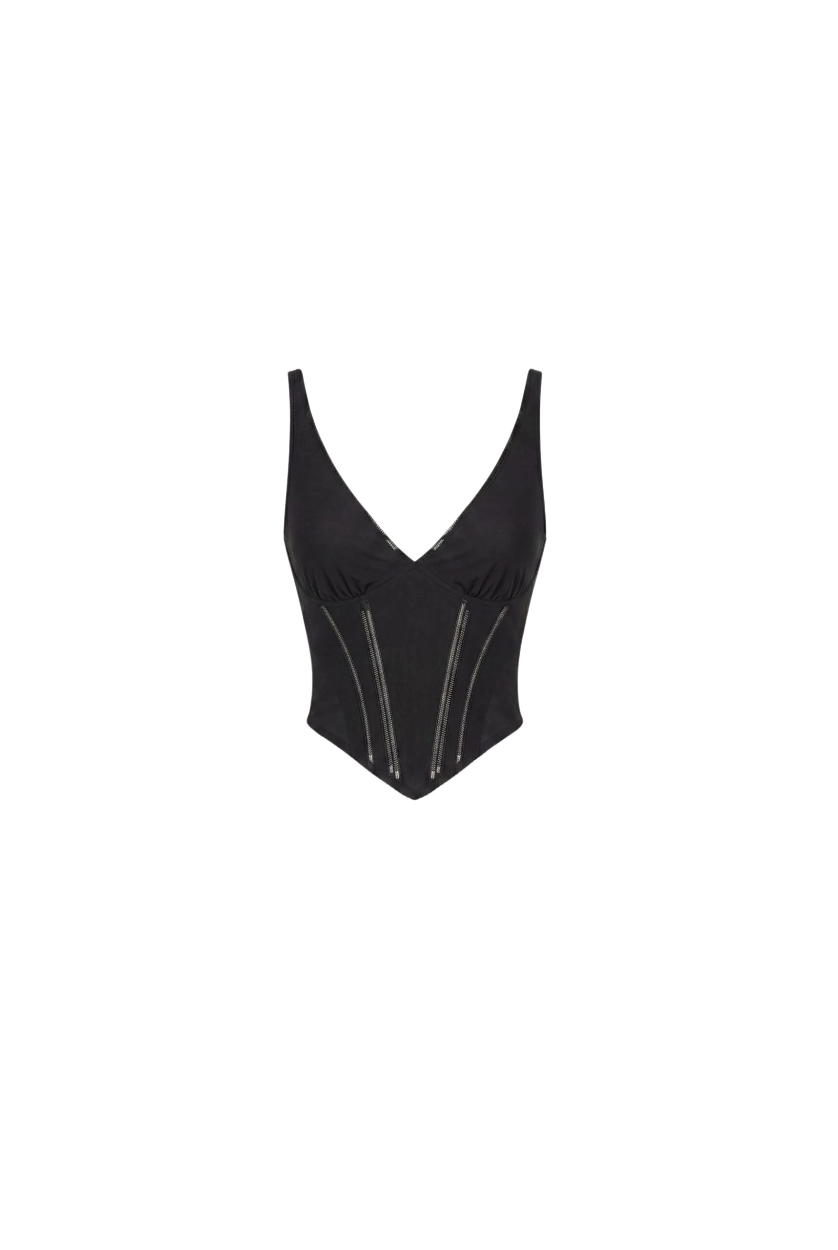Milla-Black-Corset-with-Deep-V-Neckline-1-scaled30692_nobg Milla Black Corset with Deep V-Neckline Top