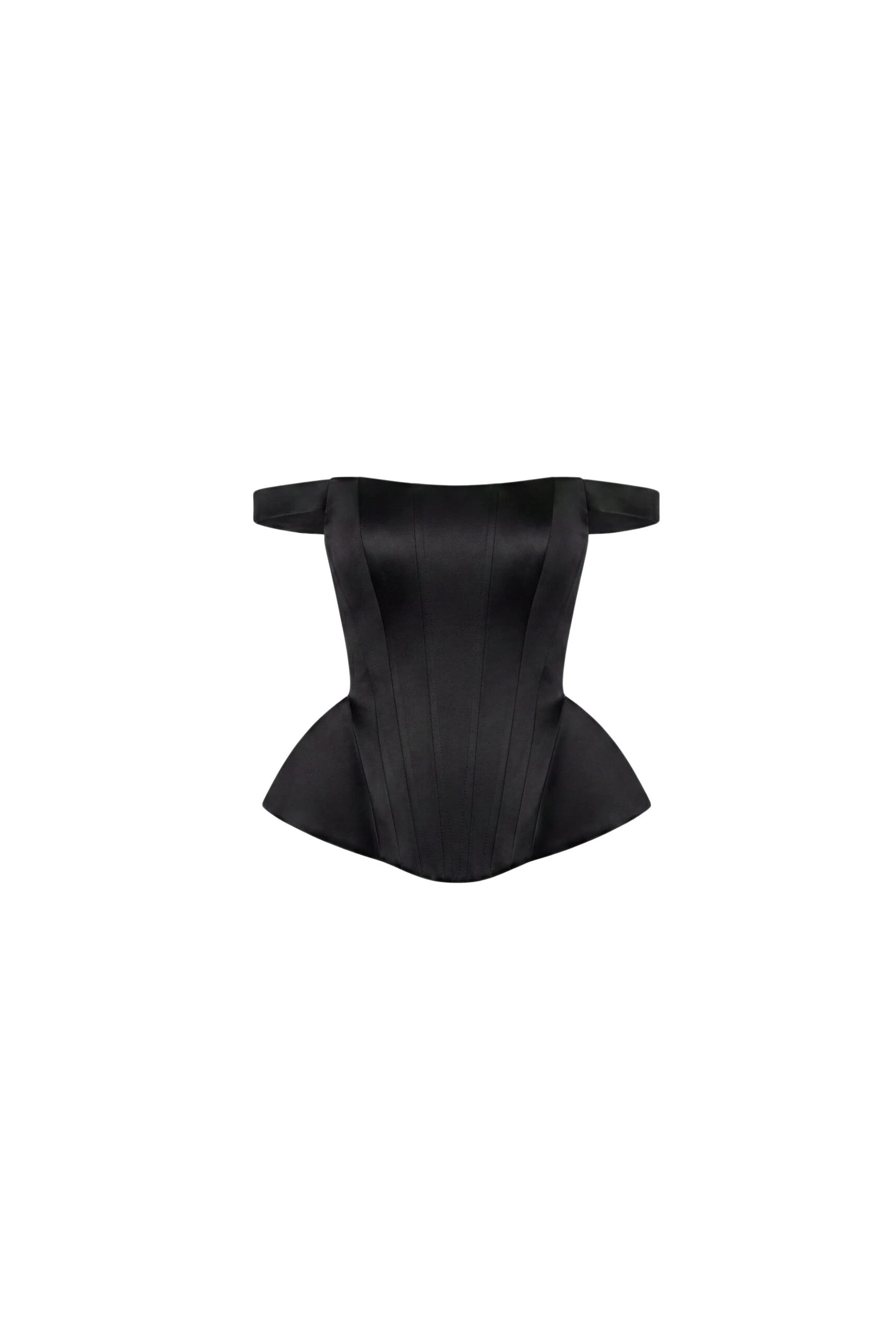 Milla-Black-Satin-Corset-with-Off-the-Shoulder-Straps-1-scaled83538_nobg Milla Black Satin Corset with Off-the-Shoulder Straps Top