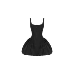 Milla Black corset mini dress