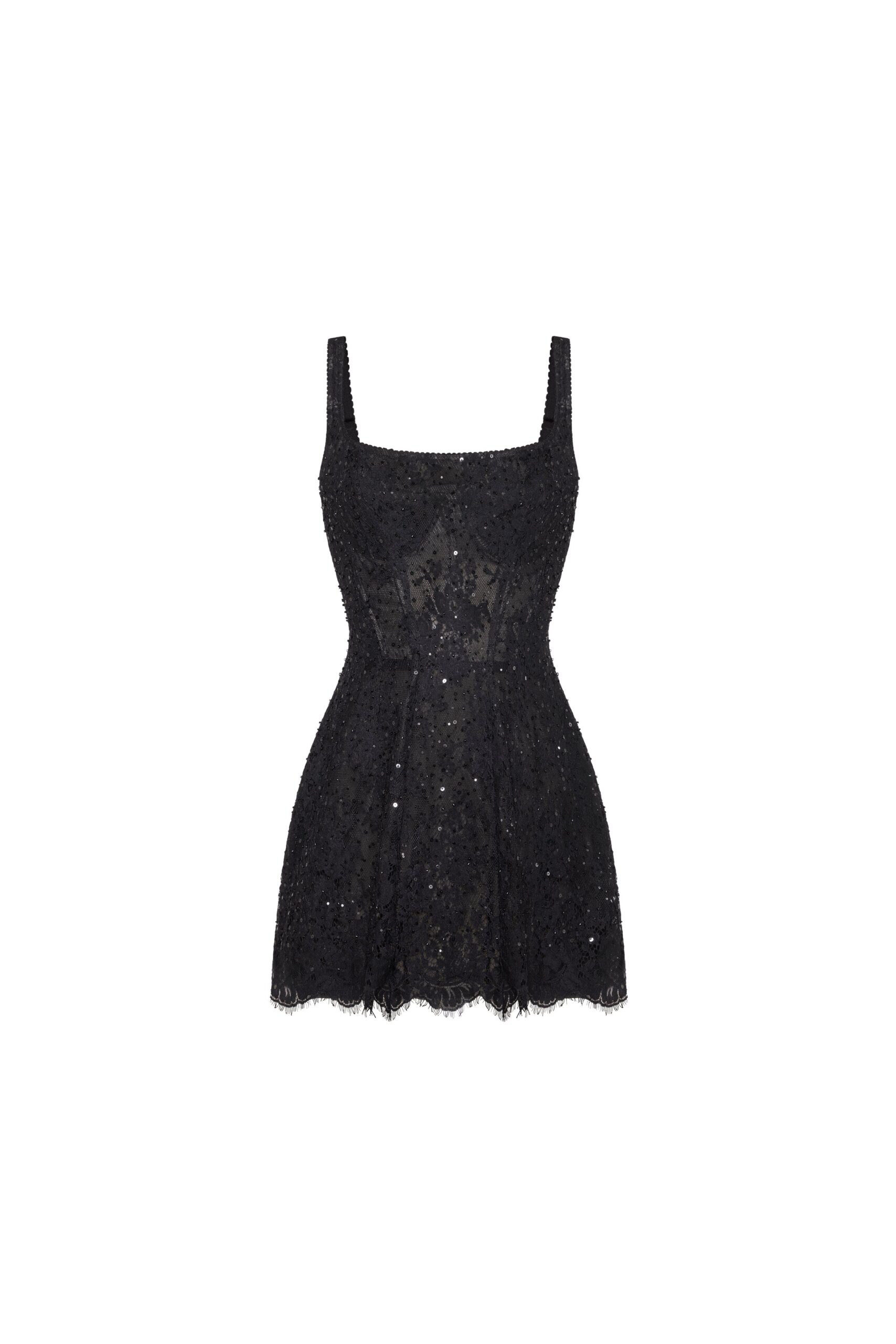 Milla Classic black corset mini dress - Dresses - Ukrainian Luxury Evening Gown at Luxury Shoes Milla Classic black corset mini dress