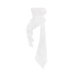 Milla Dreamy blouse with meringue flounces in white, Midnight Walk