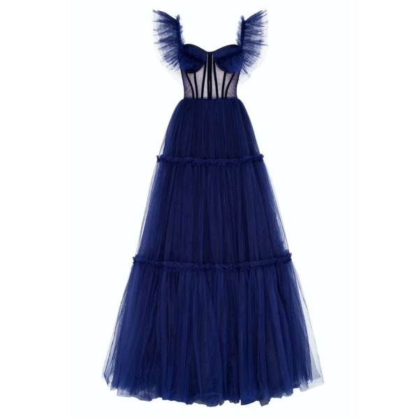 Milla Elegant Off-the-Shoulder Maxi Dress