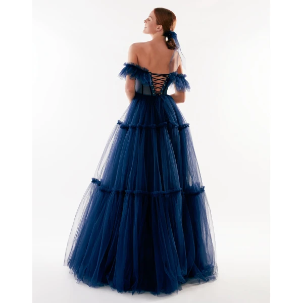 Milla Elegant Off-the-Shoulder Maxi Dress, view 2
