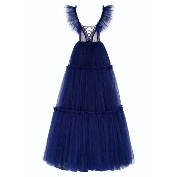 Milla Elegant Off-the-Shoulder Maxi Dress, view 3