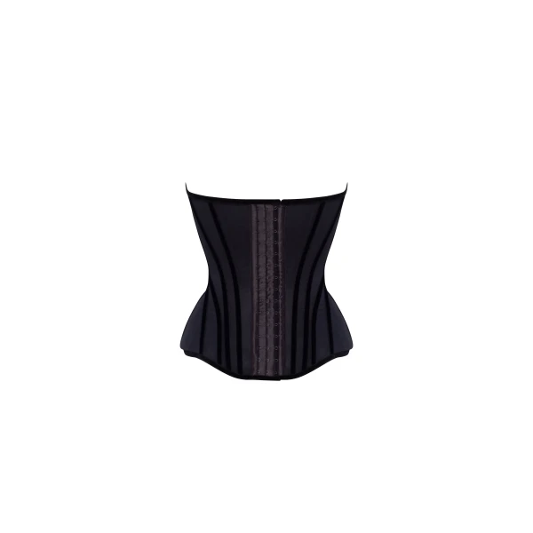 Milla Noir corset, Parisienne Top, view 3