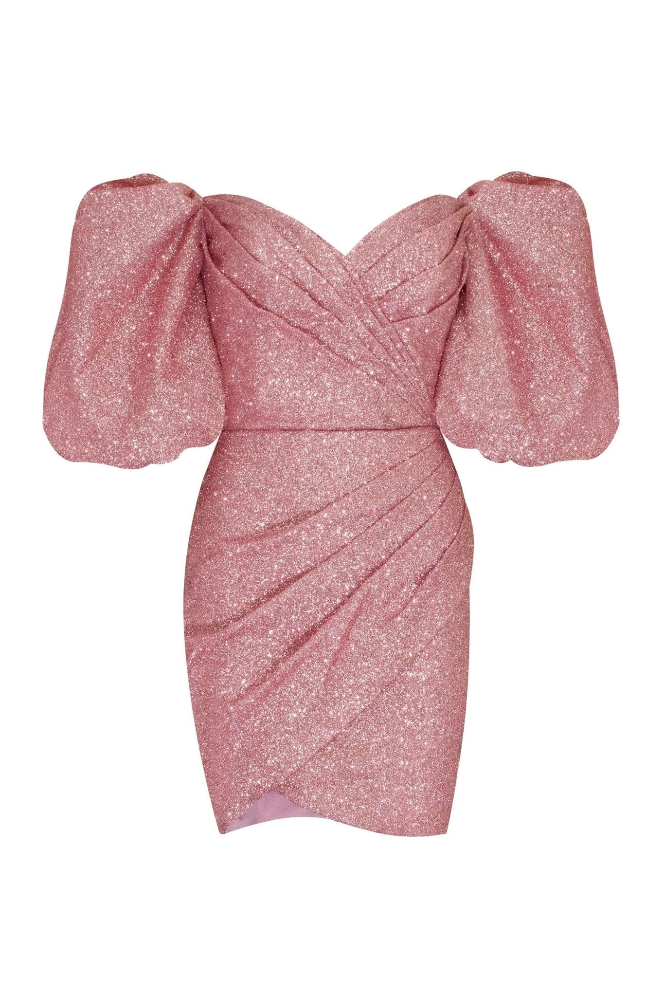 Milla Rose Cute mini dress with doll sleeves - Dresses - Ukrainian Luxury Evening Gown at Luxury Shoes Milla Rose Cute mini dress with doll sleeves