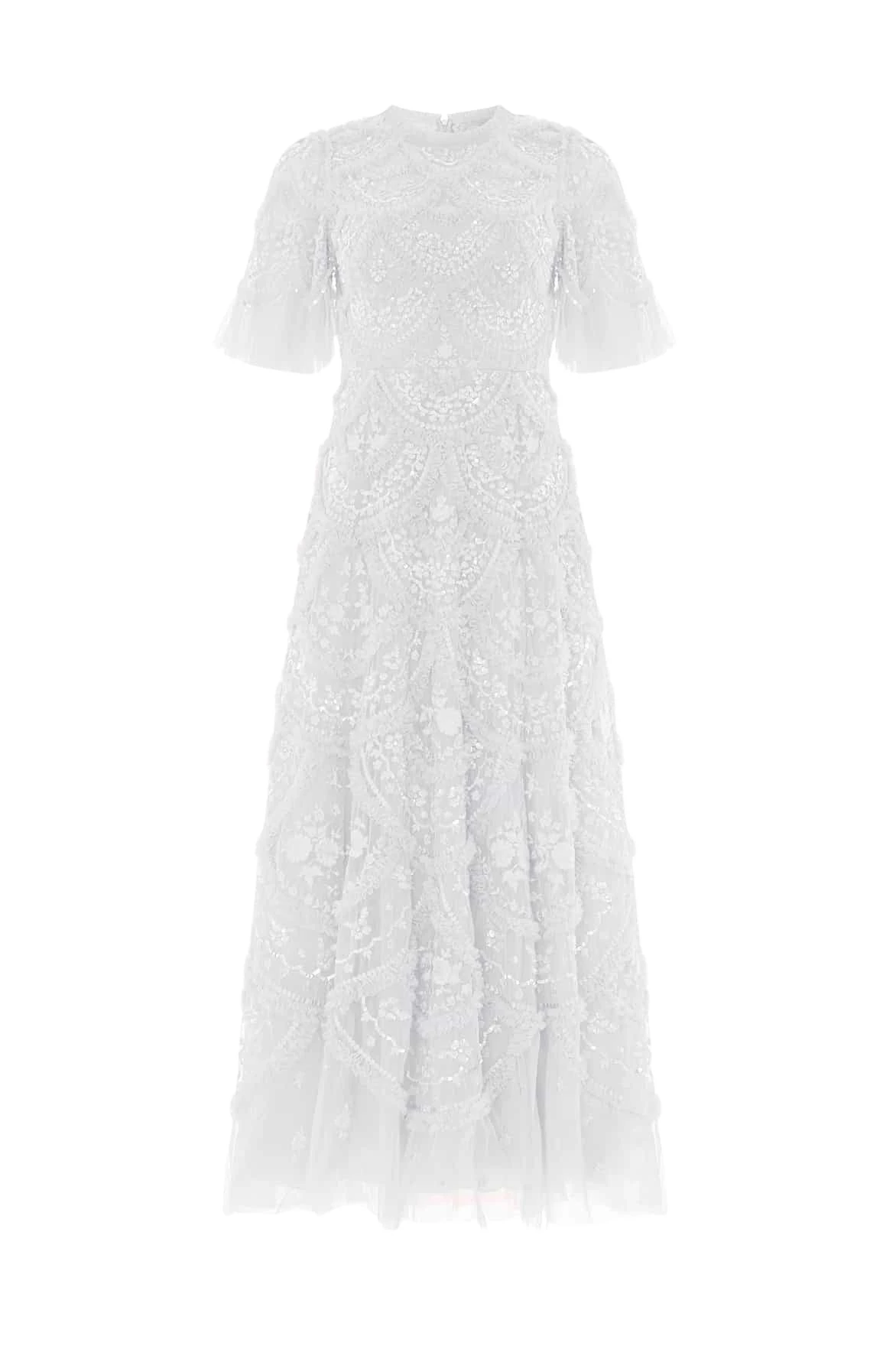 Needle-Thread-Carmen-Ruffle-Ankle-Gown-in-Swan-White-Coveti57812_nobg Needle and Thread Carmen Ruffle Ankle Gown in Swan White