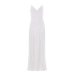 Needle and Thread Cherry Blossom Satin Cami Gown in Cream