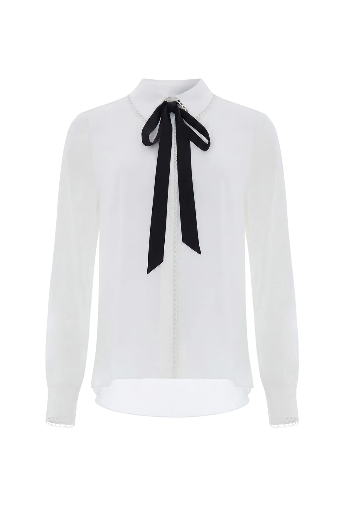 Needle-Thread-Lace-Trim-Bow-Shirt-in-Chalk-Coveti19689_nobg Needle and Thread Lace Trim Bow Shirt in Chalk
