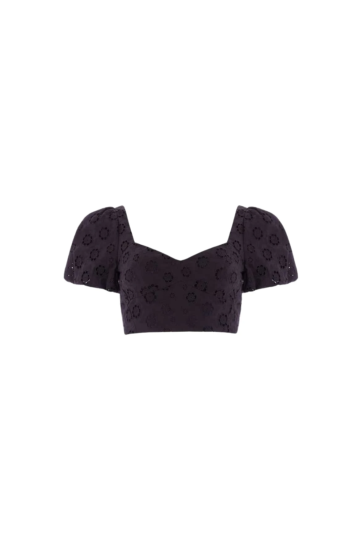 Needle-Thread-Romilly-Cotton-Broderie-Top-in-Jet-Black-Coveti53085_nobg Needle and Thread Romilly Cotton Broderie Top in Jet Black