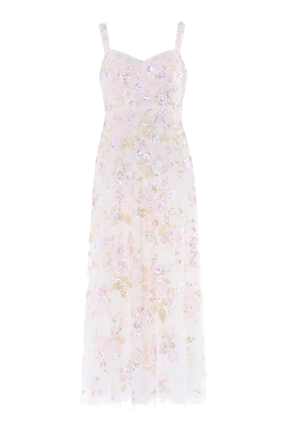 Needle-Thread-Sequin-Paradise-Sweetheart-Ankle-Gown-in-Swan-WhiteMulti-Coveti23386_nobg Needle and Thread Sequin Paradise Sweetheart Ankle Gown in Swan White/Multi