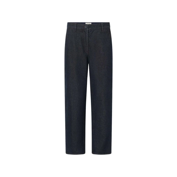 Oroton Denim Pant Dark Blue