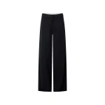 Oroton Flat Front Pant Black