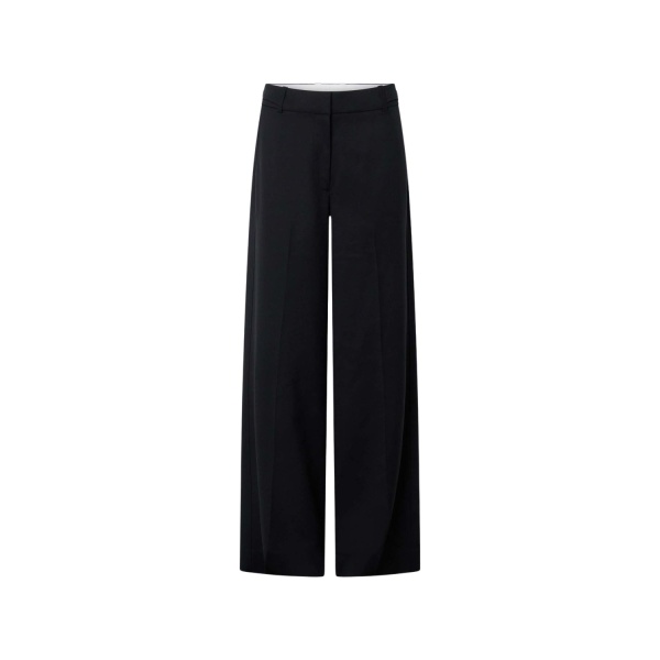 Oroton Flat Front Pant Black