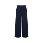 Oroton Flat Front Wide Leg Pant North Sea