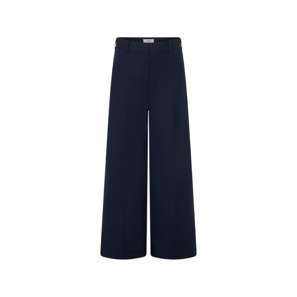 Oroton Flat Front Wide Leg Pant North Sea