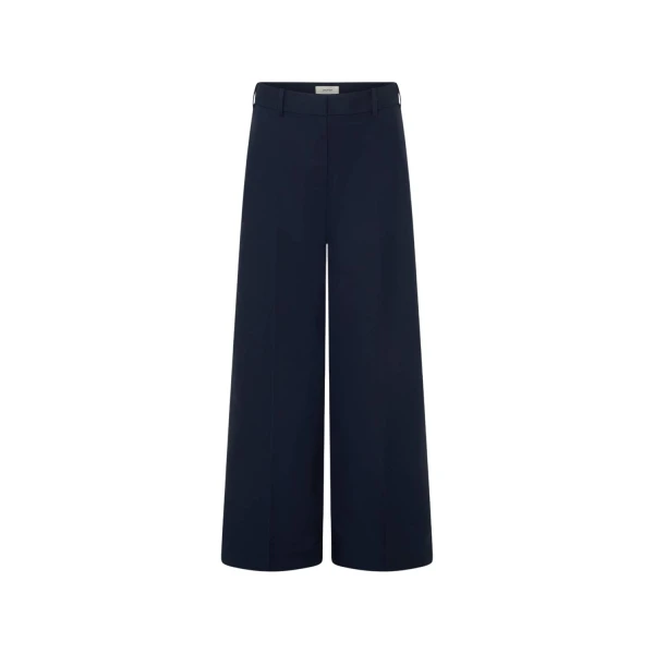 Oroton Flat Front Wide Leg Pant North Sea