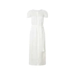 Oroton Lace Trim Day Dress White