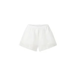 Oroton Lace Trim Short White