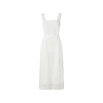 Oroton Lace Trim Slip Dress White