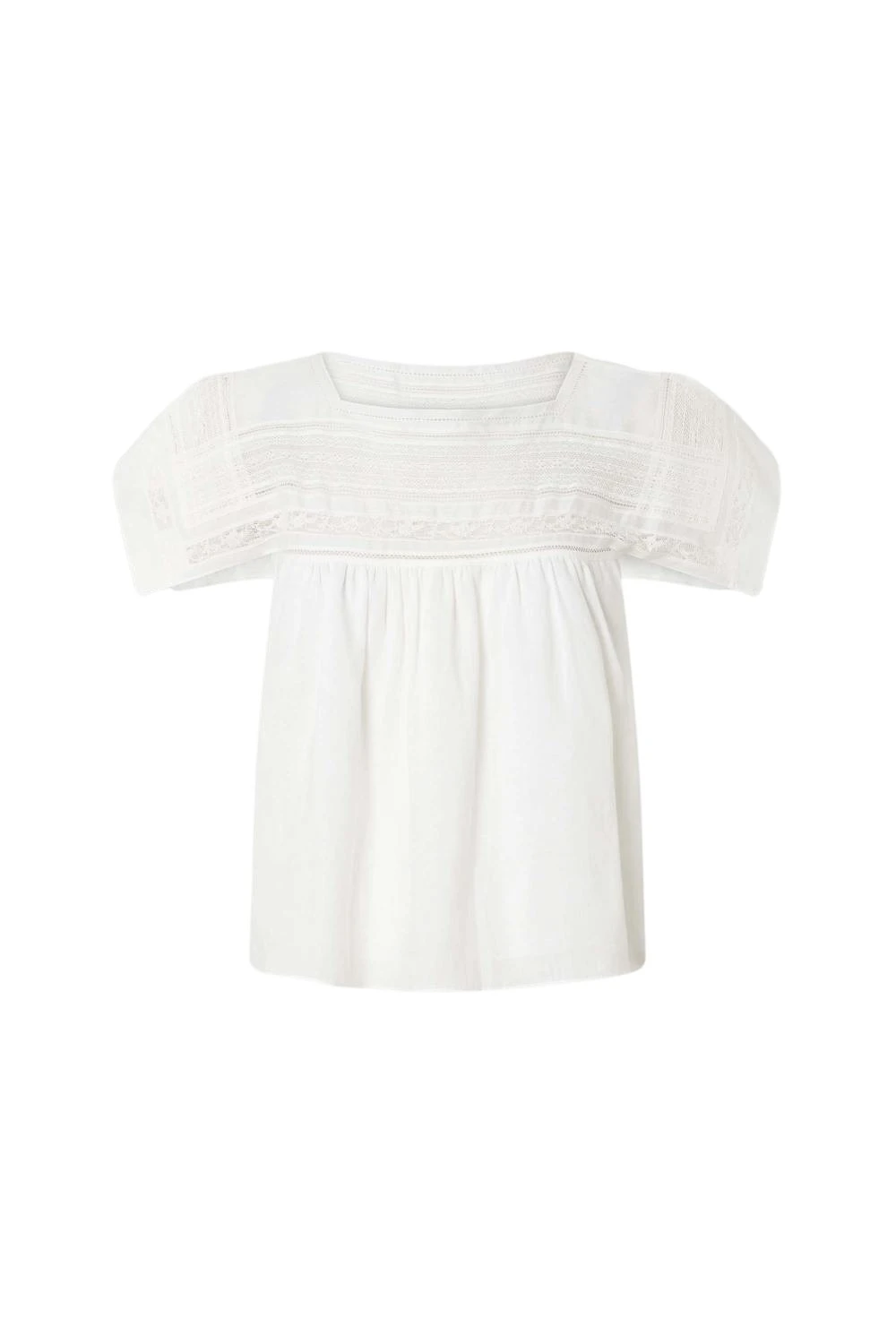 Oroton-Lace-Trim-Top-White63593_nobg Oroton Lace Trim Top White