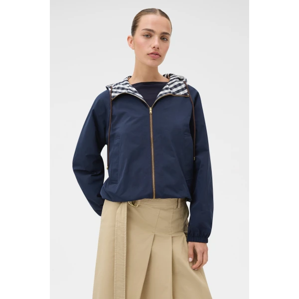 Oroton Reversible Check Windbreaker North Sea Jacket, view 2