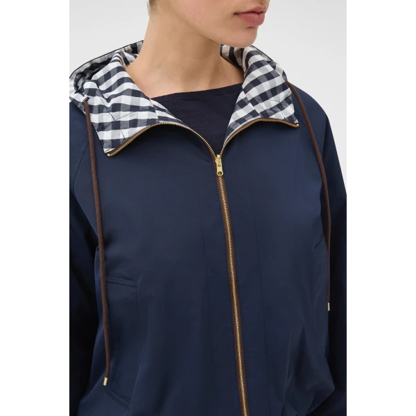 Oroton Reversible Check Windbreaker North Sea Jacket, view 4