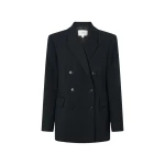 Oroton-Shaped-Double-Breasted-Blazer-Black64425_nobg Oroton Shaped Double Breasted Blazer Black