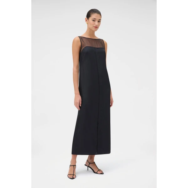 Oroton Sheath Dress Black, view 3