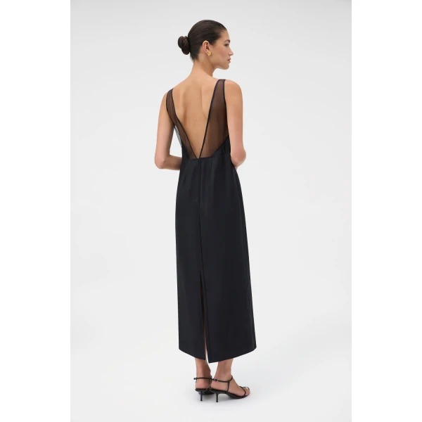 Oroton Sheath Dress Black, view 5
