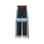 Oroton Silk Scarf Pyjama Pant Black