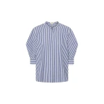 Oroton-Sleeve-Detail-Stripe-Shirt-North-Sea-White99189_nobg Oroton Sleeve Detail Stripe Shirt North Sea White