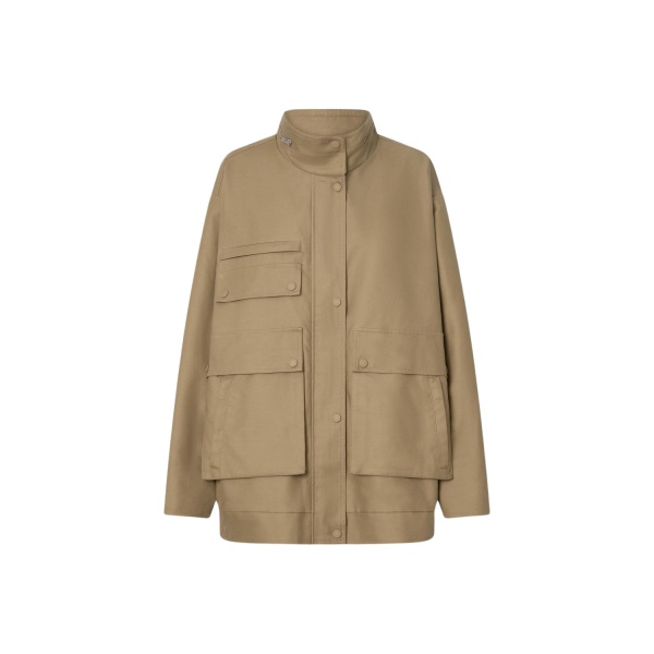 Oroton Utility Parka Haystack Coat