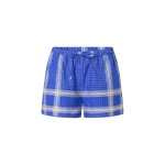 Oroton Vintage Check Short Swedish Blue