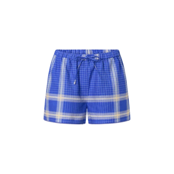 Oroton Vintage Check Short Swedish Blue