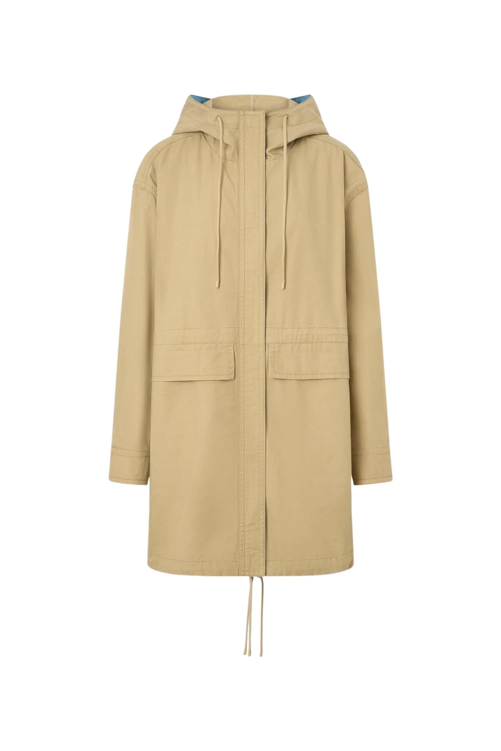 Oroton-Washed-Twill-Parka-Soft-Camel91562_nobg Oroton Washed Twill Parka Soft Camel Coat