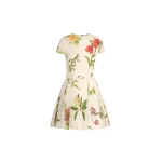 Oscar-de-la-Renta-Chine-Dominican-Mixed-Floral-Cotton-Poplin-Dress82767_nobg Oscar de la Renta Chiné Dominican Mixed-Floral Cotton Poplin Dress