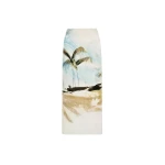 Oscar de la Renta Dominican Landscape Pencil Skirt