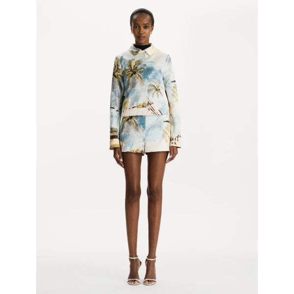 Oscar de la Renta Dominican Landscape Shorts, view 2