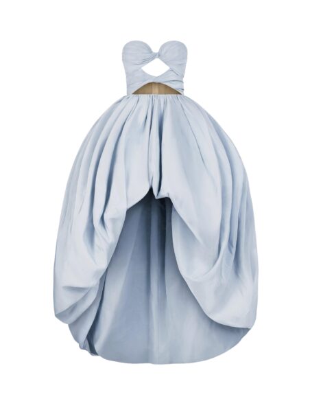 Oscar de la Renta Silk Faille High-Low Gown - Dresses - American Luxury Evening Wear at Luxury Shoes 
