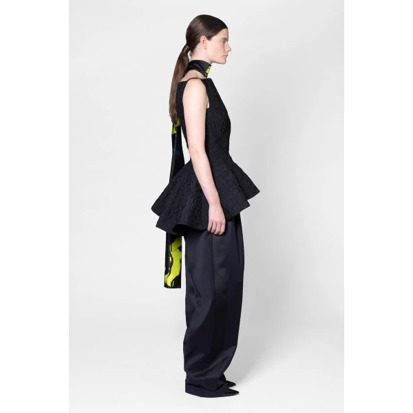Roksanda Axo Top in Black, view 4